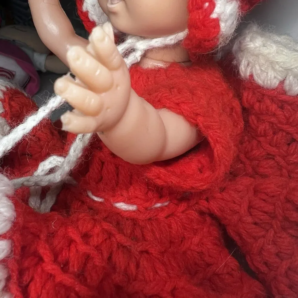 Vintage Unbranded Vinyl Baby Doll 12